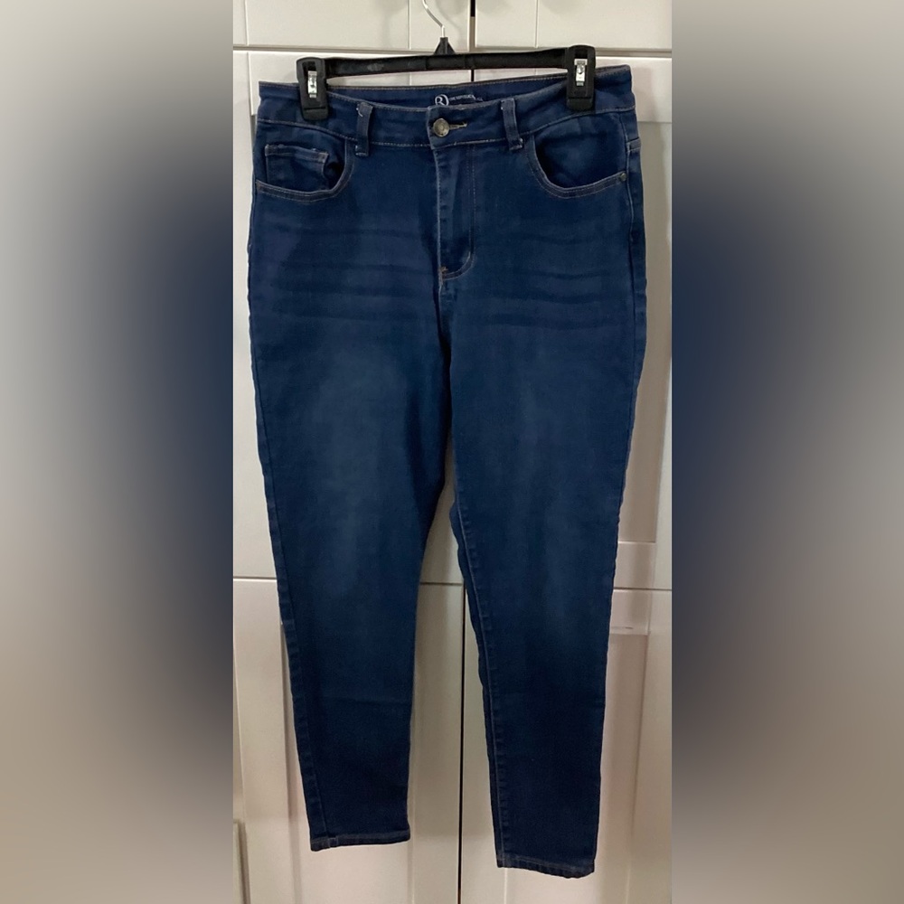 Women's Dark Blue Skinny Jeans
